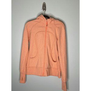 Peach Lululemon Scuba Hoodie Size 12